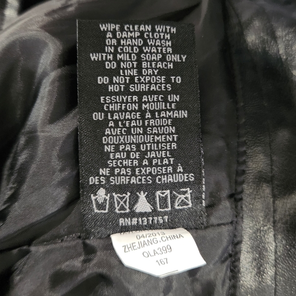 Steve Madden Faux Leather Cropped Jacket - Picture 6 of 10